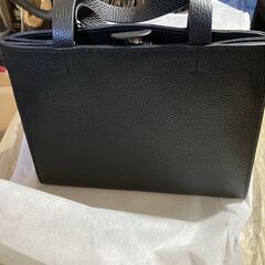 Anne Coquine アンコキーヌ イタリアン シュリンク レザー ハンドバッグ ショルダー 2Way 牛革 廃盤 新品 未使用の画像