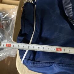 beside u ビサイユ カルフォルニア フィール カジュアル バッグ ショルダー付 新品 未使用 廃盤 ネイビー 2WAY トートバッグの画像