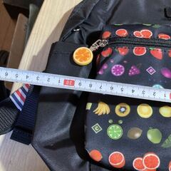 beside u ビサイユ トロピカル アート フルーツ柄 新品 未使用 廃盤 リュック リュックサックの画像