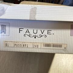 REGAL リーガル FAUVE ショート ブーツ 24cm フォーブ 新品 未使用 ショートブーツ ブラック レザー 黒の画像