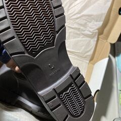 LITTLE FOLK リトル フォーク レイン ブーツ 雨靴 Lサイズ 新品 未使用 シューズ レディース レインブーツ ブラウンの画像