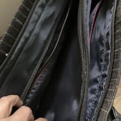 Canossa ビジネス バッグ ストライプ 書類 ブリーフケース カバンの画像