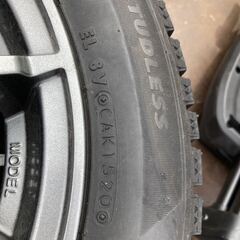 14インチ アルミホイール スタッドレス付 155/65R14 PCD 100 その他詳細不明の画像