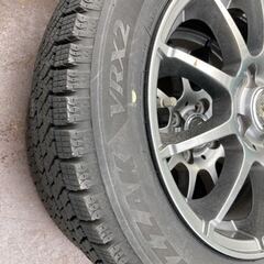 14インチ アルミホイール スタッドレス付 155/65R14 PCD 100 その他詳細不明の画像