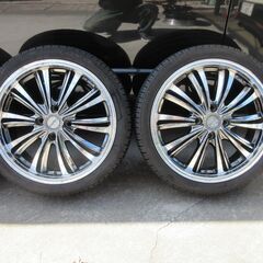 軽自動車用16インチアルミホイールタイヤ付き4本セットの画像