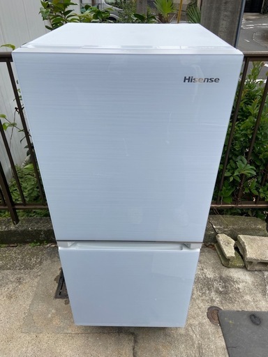 【受付終了】【23区近隣配送設置無料 】 H999 超美品 Hisense 2021年製 インテリア 冷蔵庫 glass door  