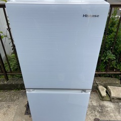 【23区近隣配送設置無料 】 H999 超美品 Hisense 2021年製 インテリア 冷蔵庫 glass door  の画像