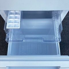 SHARP 冷蔵庫 SJ-D15J-W 2023年製の画像