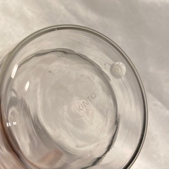 KINTOグラス、象印の保温ポットの画像