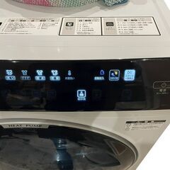 ◻AQUA アクア ドラム式洗濯乾燥機 ※備品は写真に写ってる物が全てです。 AQW-DX12P-L 2024年製の画像