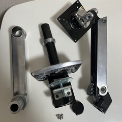 Ergotron エルゴトロン LX モニターアーム シルバー VESA対応の画像