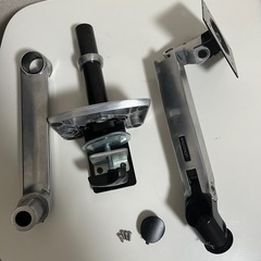 Ergotron エルゴトロン LX モニターアーム シルバー VESA対応の画像