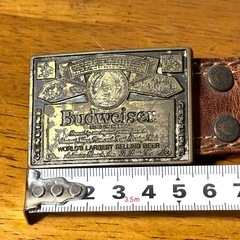 Budweiser バドワイザー ベルトの画像