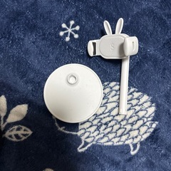 スマホスタンド 卓上 ウサギ スマホホルダー 360℃ 調節可能の画像