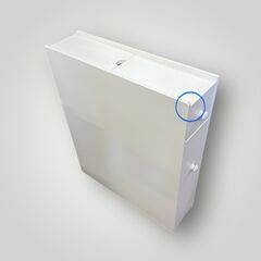 アウトレット　スリムトイレラック　トイレットペーパー入れ　の画像