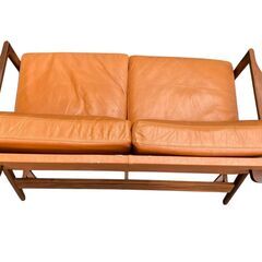 ★シギヤマ家具 2人掛けソファ 2シーターの画像