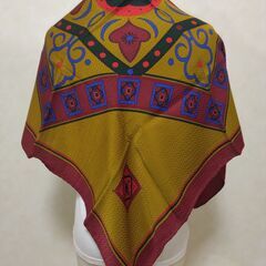 スカーフ　キャメルの画像