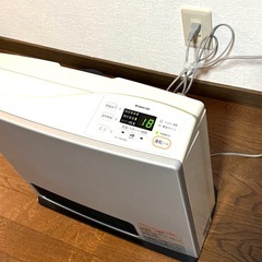 美品 リンナイ ガスファンヒーター RC-U4001E 都市ガス ガスコード付きの画像