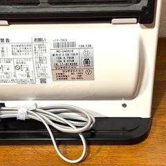 美品 リンナイ ガスファンヒーター RC-U4001E 都市ガス ガスコード付きの画像
