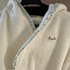 子供用　バスローブ　ポンチョ　バスタオル　80  ベビー服の画像