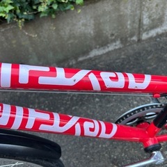 子供用自転車 レッド キッズバイク 24
の画像