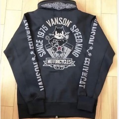 VANSON×FELIXコラボ　 ボリュームネックジャージの画像