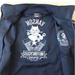 VANSON×FELIXコラボ　 ボリュームネックジャージの画像