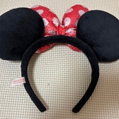 ミニーマウス　カチューシャの画像