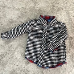 80cm シャツ&セーター 2点setの画像