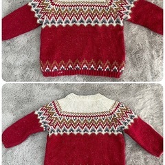 80cm シャツ&セーター 2点setの画像