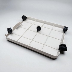 石油ファンヒーター用 移動用 ラック キャスター付き の画像