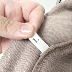 未着用 裏起毛ワンピース の画像