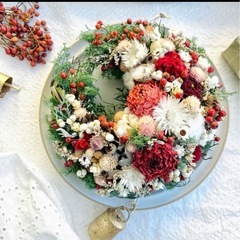 ドライフラワー　素材の画像