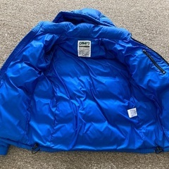 CAMP7 ダウンジャケット Mサイズ 色ブルーの画像