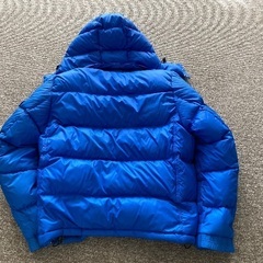 CAMP7 ダウンジャケット Mサイズ 色ブルーの画像