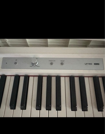 電子ピアノ　LP-180 KORG ホワイト 白