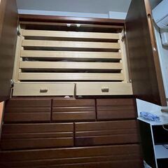 婚礼ダンス（洋タンス・和ダンス上下２分割可）の画像