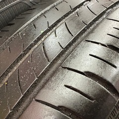 スペーシアカスタム 純正アルミ+ ラジアルタイヤ 155/65R14の画像