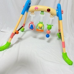 プーメリー　やわらかガラガラメリー　Combi コンビ　光ってメロディ♪森のおあそびジム 　の画像