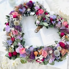 ドライフラワー　秋冬素材の画像