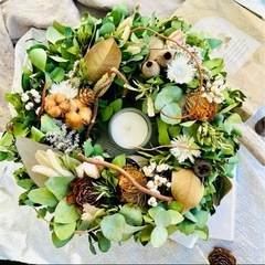 ドライフラワー　秋冬素材の画像