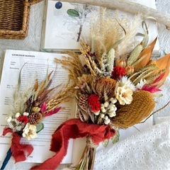 ドライフラワー　秋冬インテリアにの画像