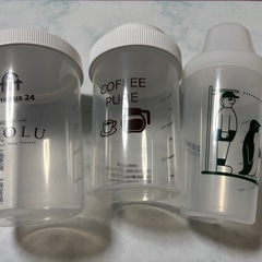 プロテインシェイカー 4個セット　未使用品含むの画像