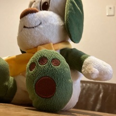わんわんのぬいぐるみの画像