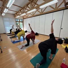 12/7メンズヨガ出花体育館の画像
