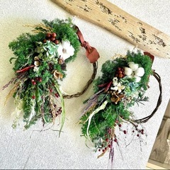 お正月　新春　ドライフラワーの画像