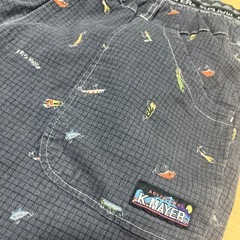 men's/KRIFF MAYER ルアー柄　ハーパンの画像