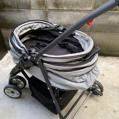 小型犬用　分離型ペットカート　ペットバギーの画像