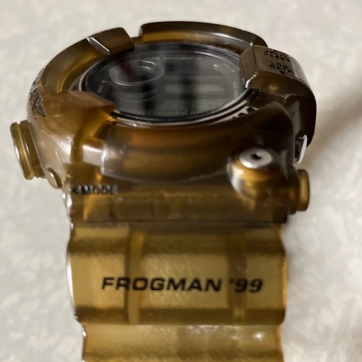 CASIO G-SHOCKフロッグマン99限定品/現状品/超レア品値引き不可！早いお取引きの方を優先させて頂きます。。