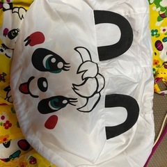 グラグラ　レインコート　カッパ　レトロ　パンダの画像